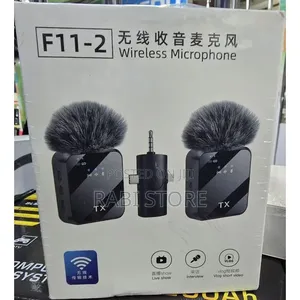 Wireless Lavalier Microphone System, Likely the F11-2 Model