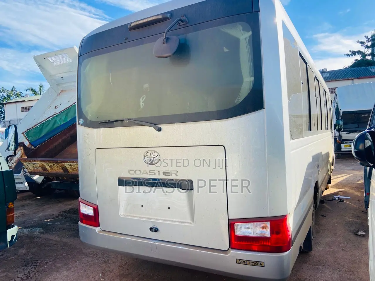 Toyota Coaster 2017 Silver