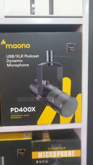 Maono Pd400x Usb/XLR Podcast Dynamic Microphone.