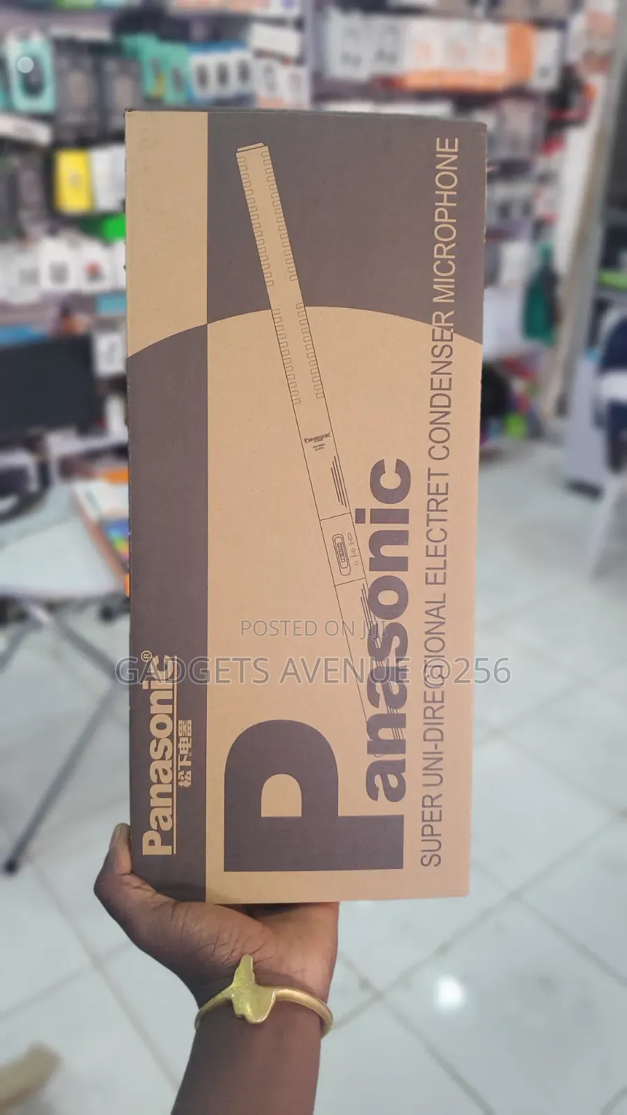 Panasonic Em-2800a Super Uni-Directional Electret Condenser Microphone