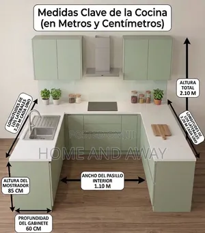 Mini U Shaped Kitchen Cabinets From 6,500,000/- In Any Customization