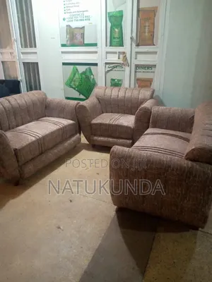 Brown Sofa Set