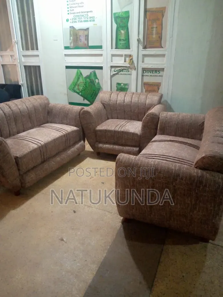 Brown Sofa Set