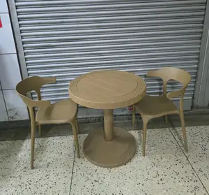 Elegance Dining Plastic Table and Chairs