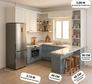 Small Space Kitchen Cabinets From 5,000,000/- Only Book Now Any Colour