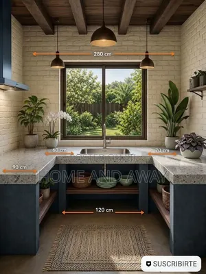 Kitchen Cabinets Management, Supply/Installation 1,000,000/- Per Meter