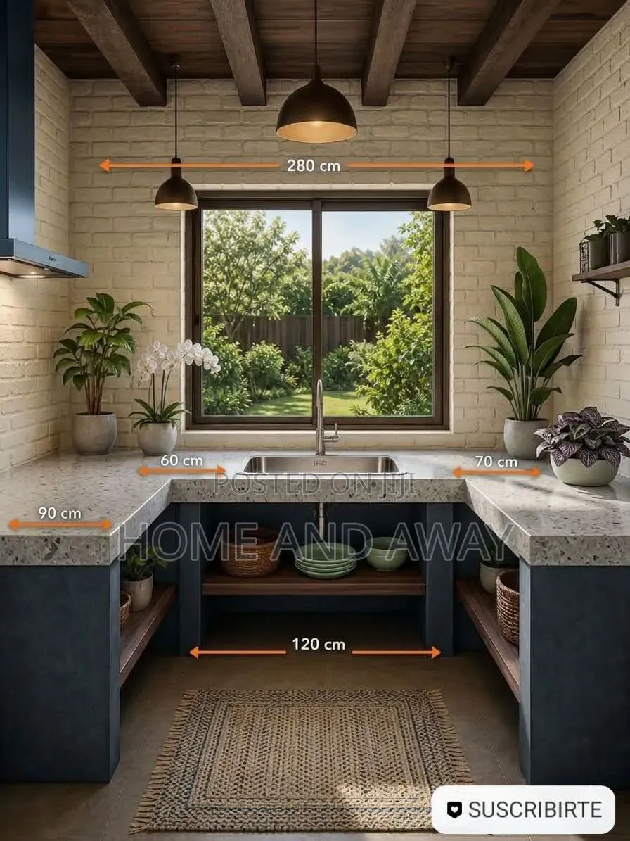 Kitchen Cabinets Management, Supply/Installation 1,000,000/- Per Meter