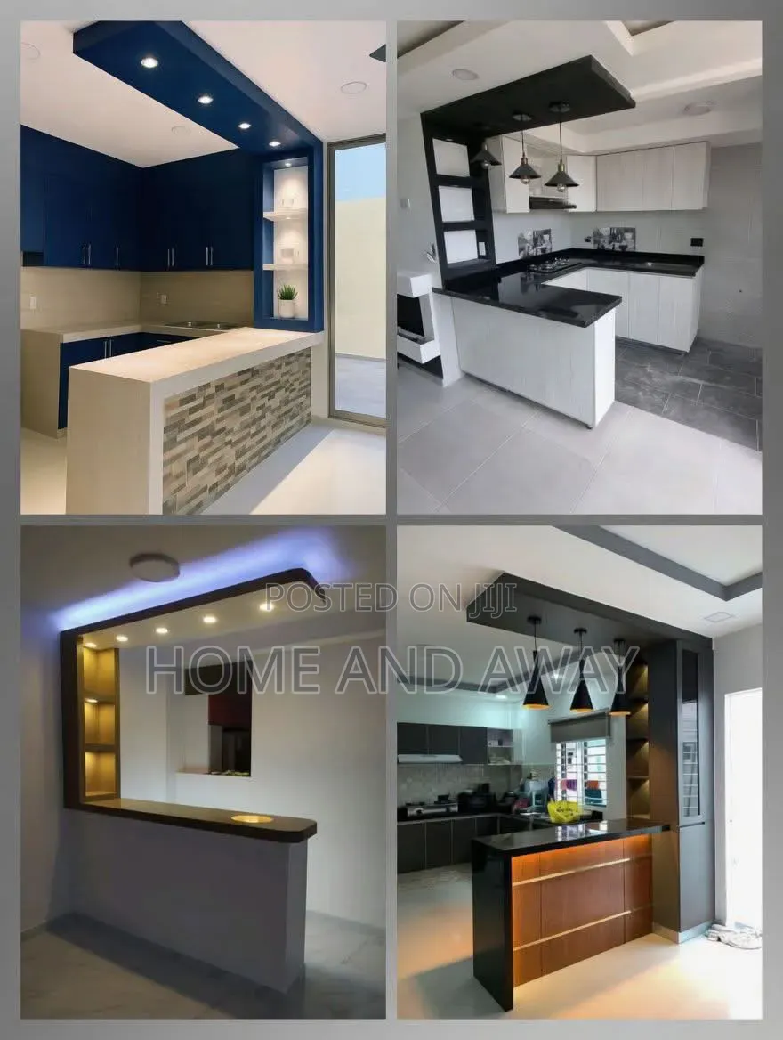 Get a Kitchen With Customized Peninsula Islands 880,000/- Per Meter