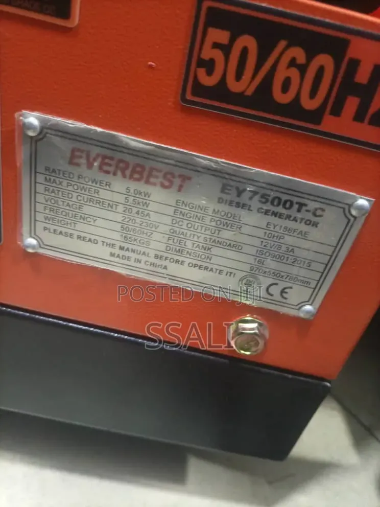Ever Best Diesel Generator 6 Kva