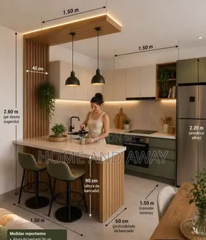Nice Island Kitchen Cabinets From 805,000/- Per Running Meter
