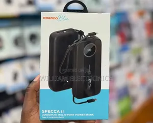Porodo Blue Specca Ii 20000mah Multi Port Power Bank