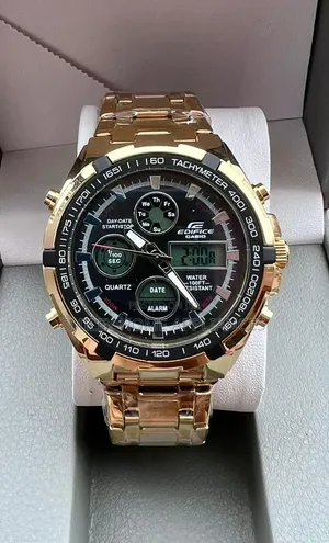 Edifice Casio Men's Authentic Analog Digital Wrist Time Piece