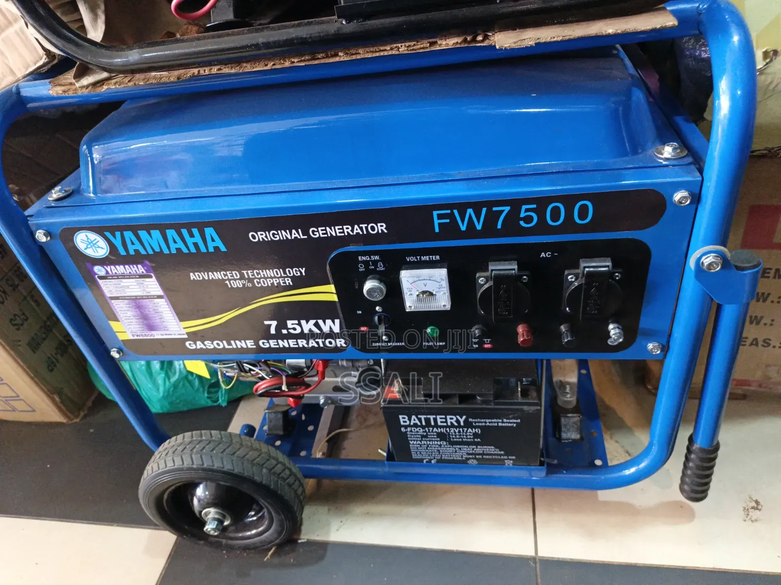 7.5kva Yamaha Generator