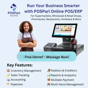 Online Pos System - Retails,Wholesale,Supermarkets,Hardware Stores Etc