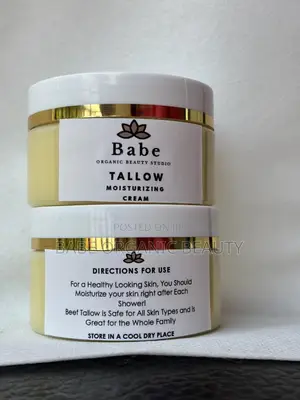 Beef Tallow Moisturizing Cream