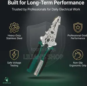 9 in 1 Plier With Tester Light