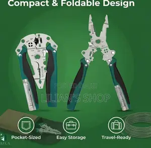 9 in 1 Plier With Tester Light