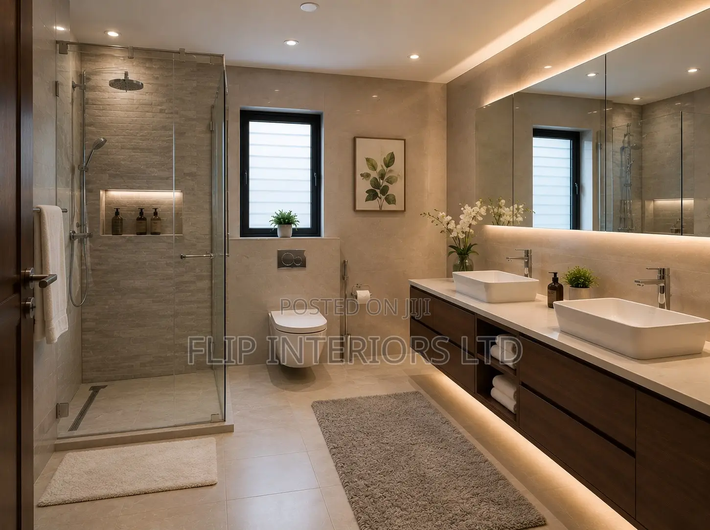 Elegant Residential Bathroom Interior Designs