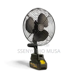 Portable Outdoor 21v Lithium Rechargeable Fan – 8 Inch Cordless Fan