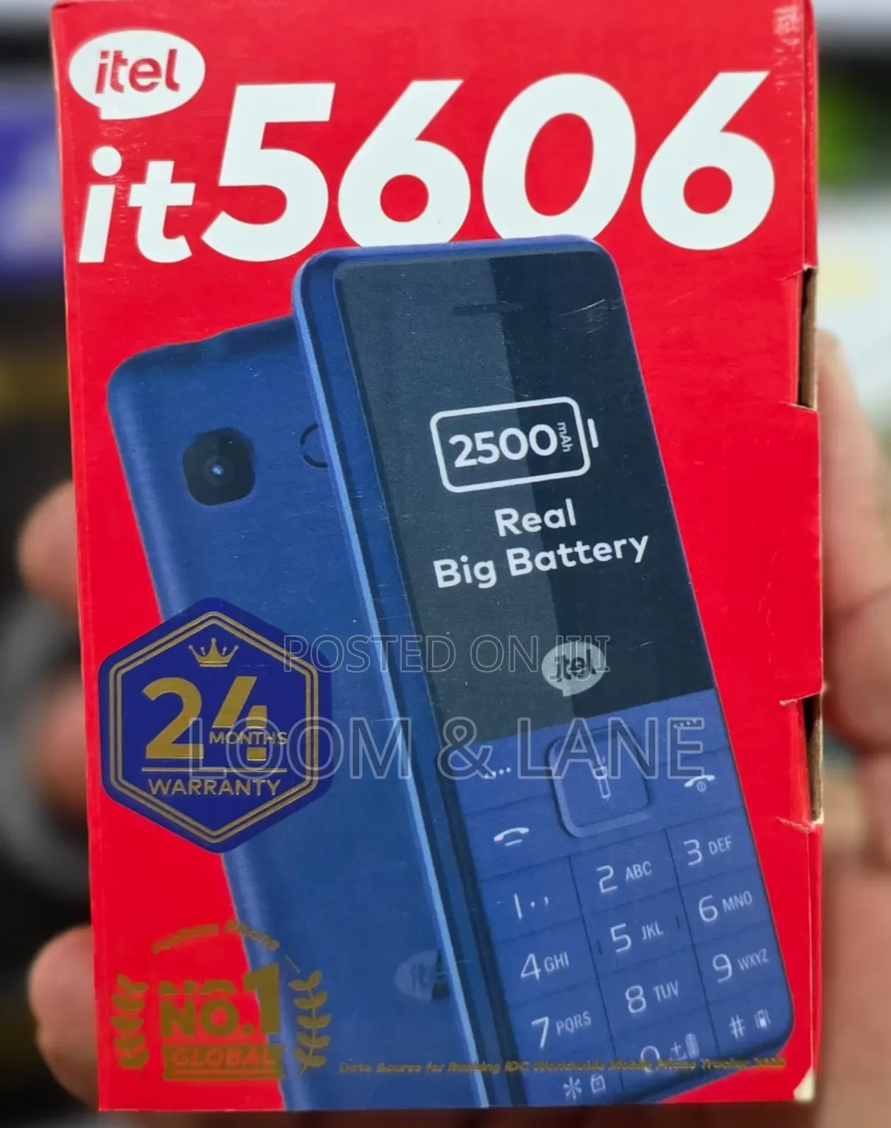 New Itel it5606 256 GB Blue