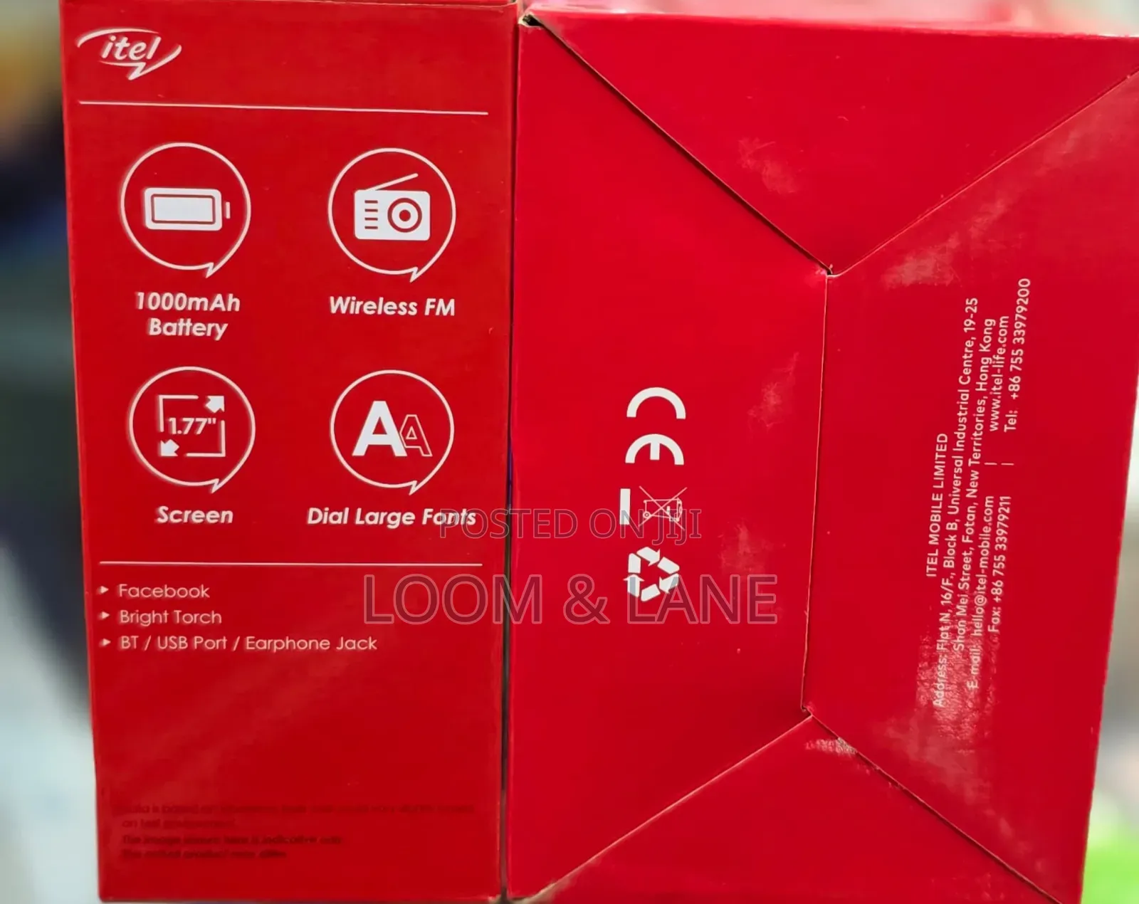New Itel it5606 256 GB Blue