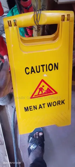 Men At Work Caution