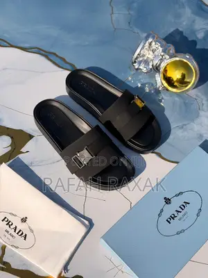 Rubber Sole Prada Men’S Sandals