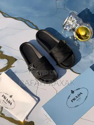 Rubber Sole Prada Men’S Sandals