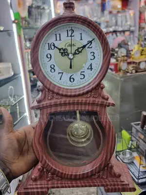 Free Standing Wood Clock