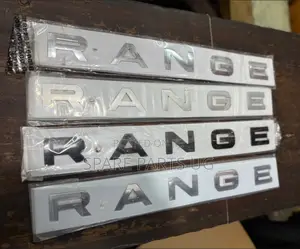 Range Rover Chrome Emblem / Words