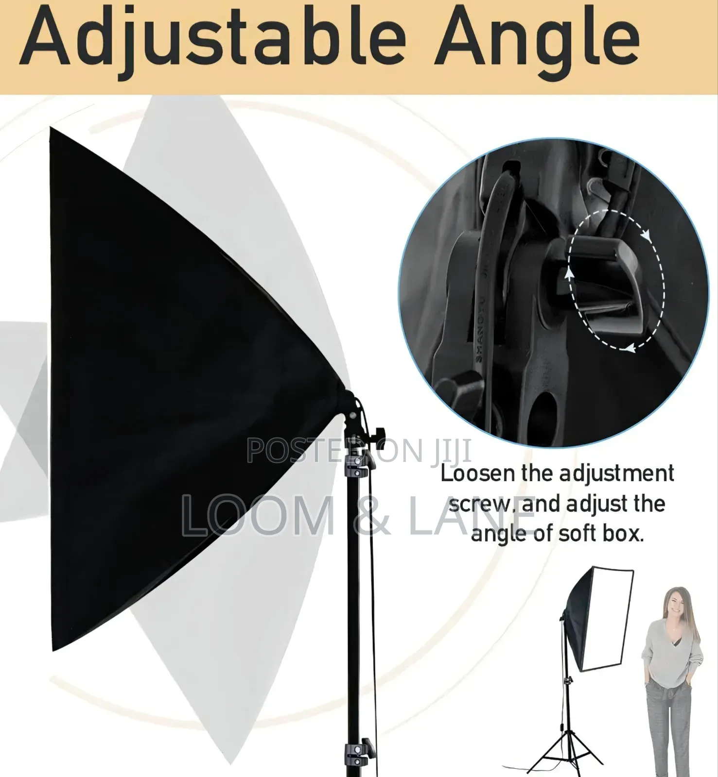 Professional Photography Studio Softbox Lighting Kit