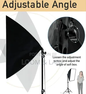 Professional Photography Studio Softbox Lighting Kit