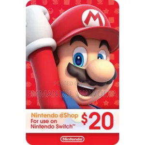 20$ Nintendo Eshop Gift Card (Usa)