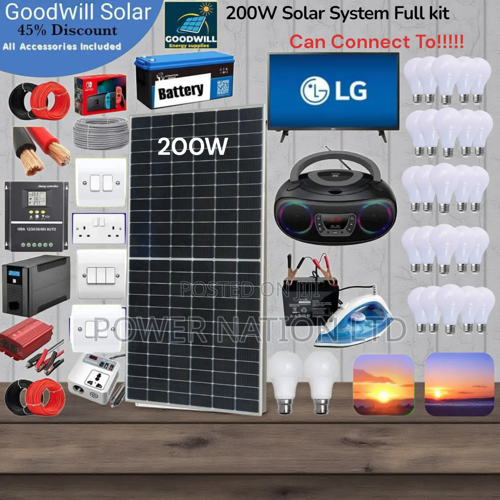 200w Next Power Solar Kit
