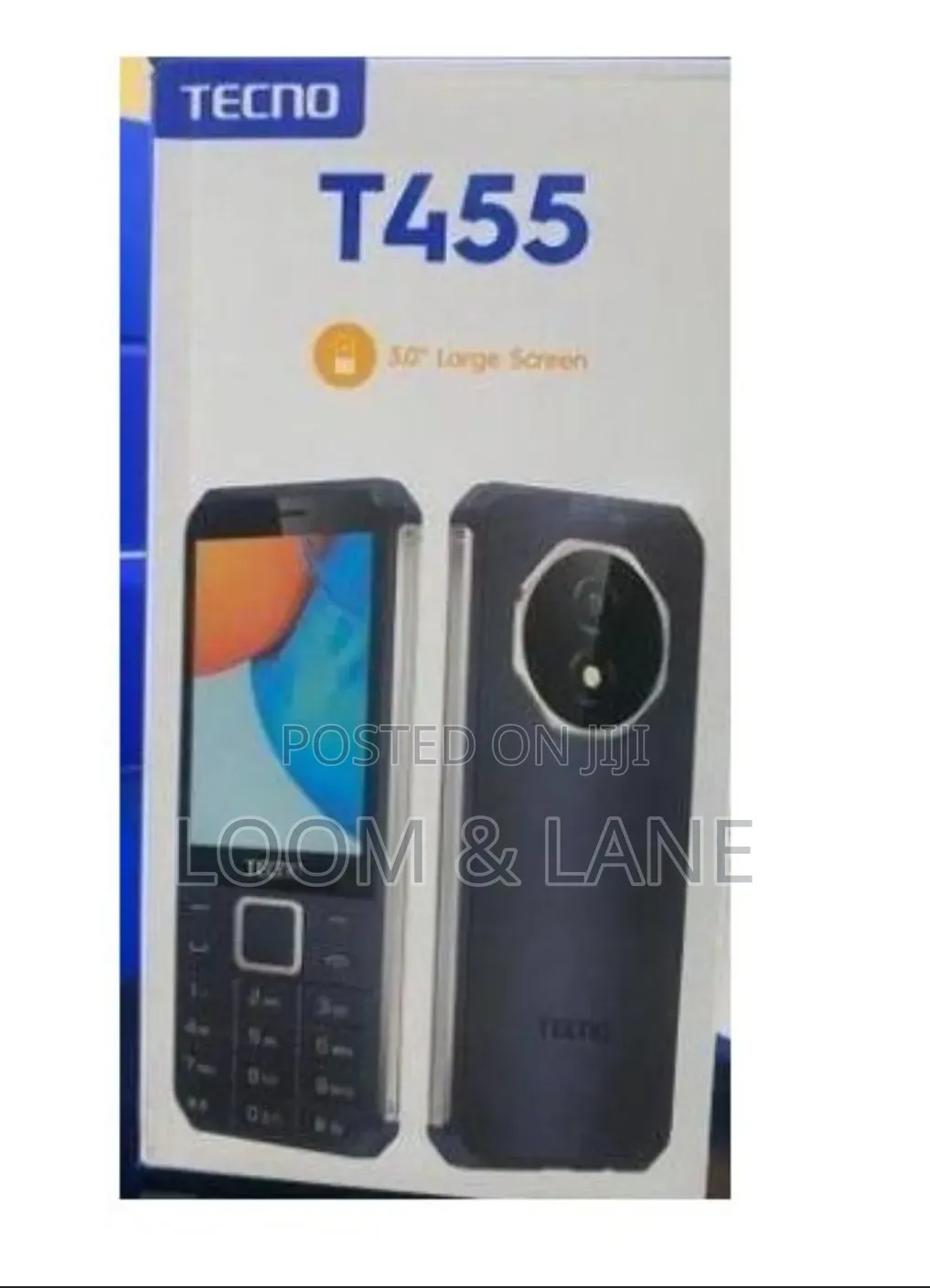 New Tecno T455 Black