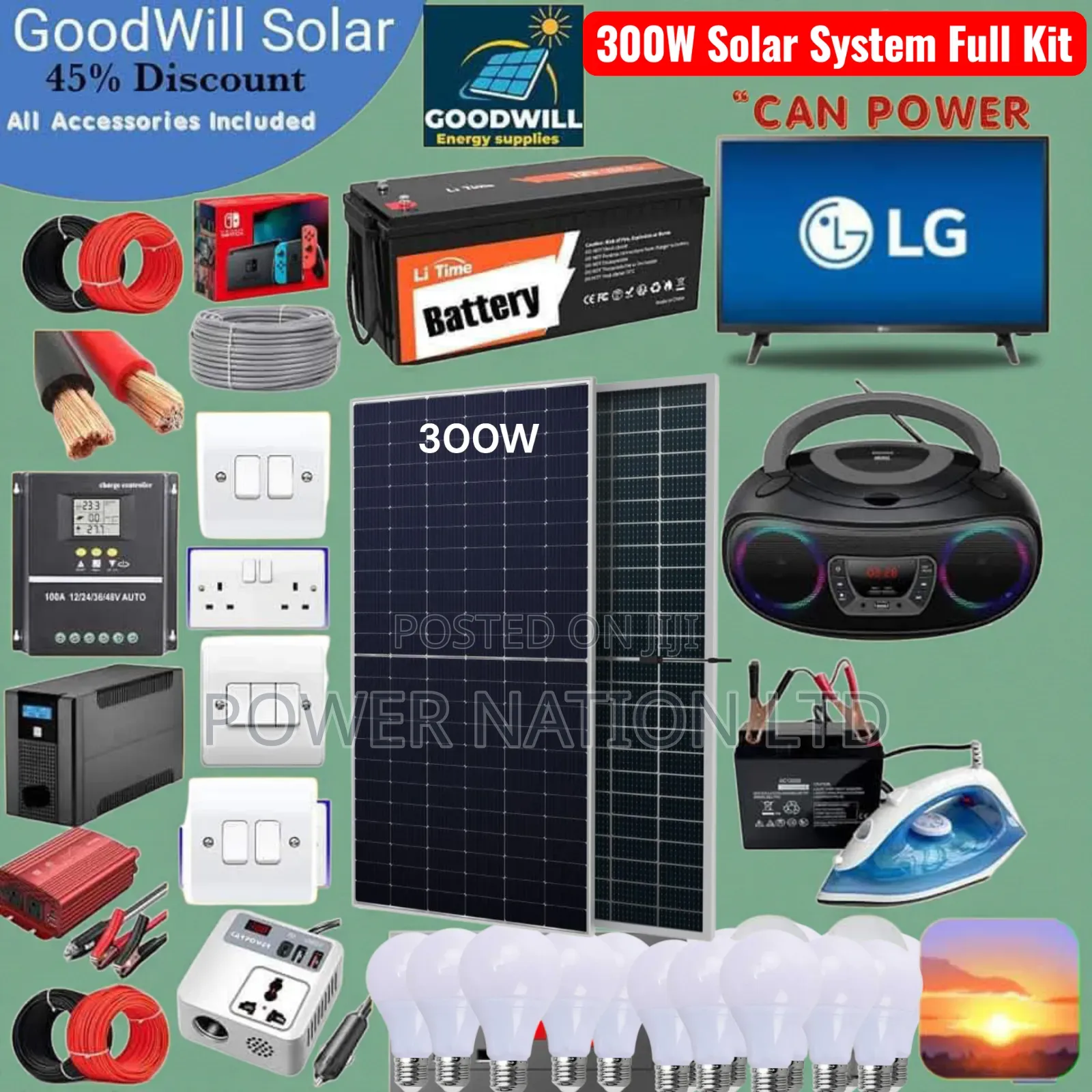 300w Next Power Solar Kit