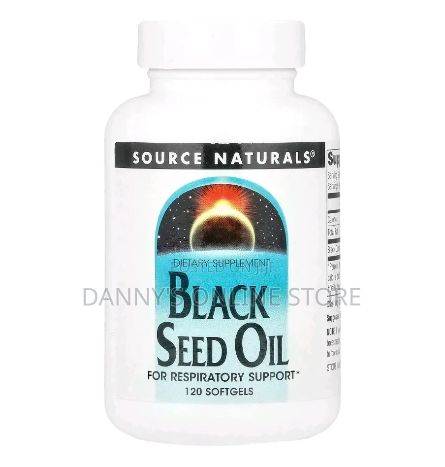 Black Seed Oil, 1000mg, 120 Softgels