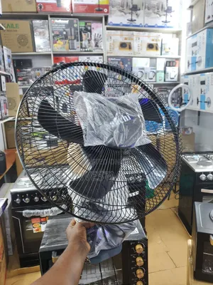 Saachi 16 Inch Silent Wall Fan Black