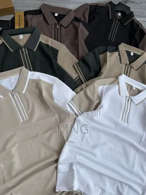 Polo Zippered Placket Tshirts