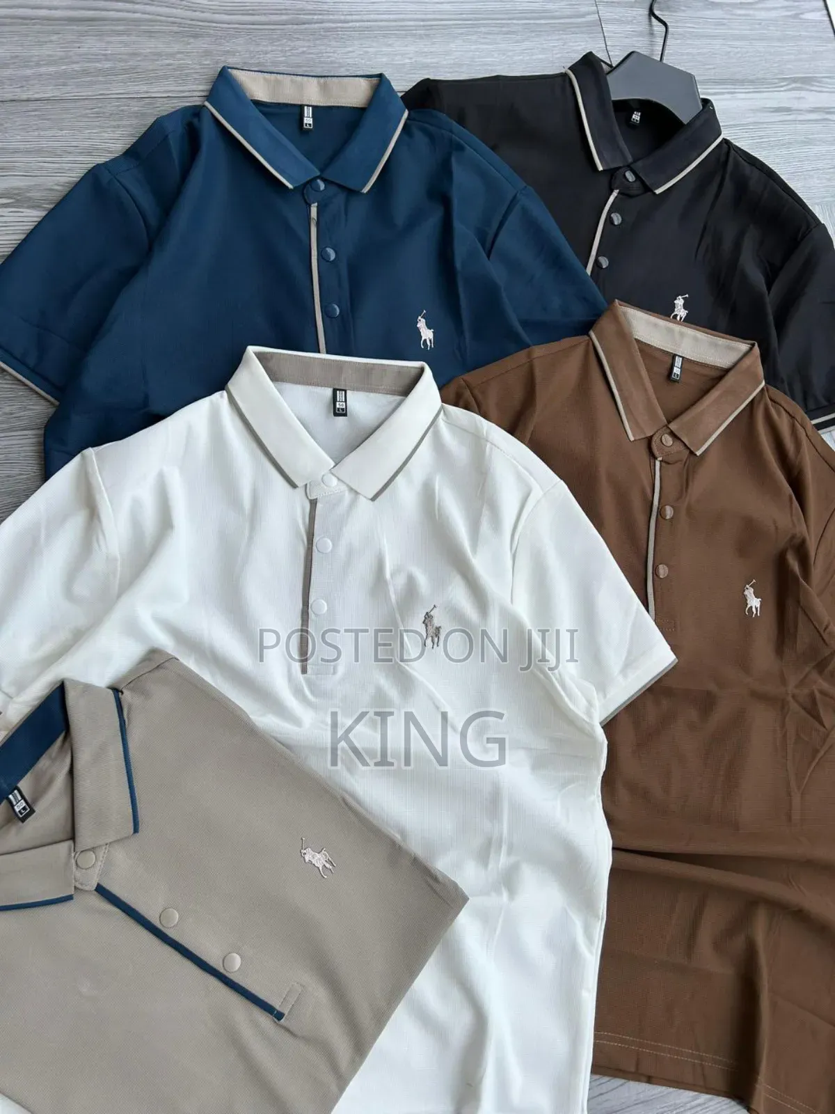 Polo Zippered Placket Tshirts