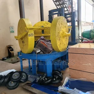 Three Roller Gold Wet Pan Mill