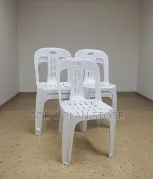 Trio Plastic Chairs Plastic Chairs (White)