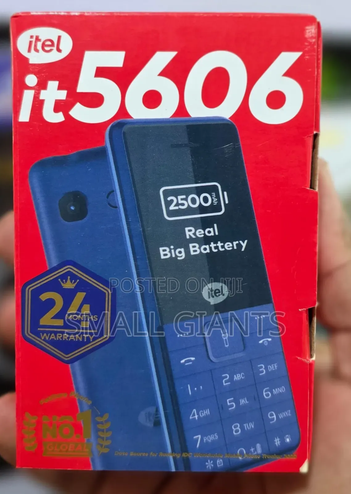 New Itel it5606 32 GB Blue