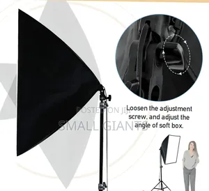 Professional Photography Studio Softbox Lighting Kit