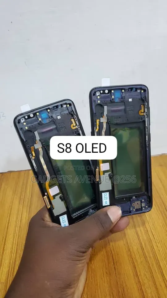 Samsung Galaxy S8 Series Screen Assemblies With Frames.
