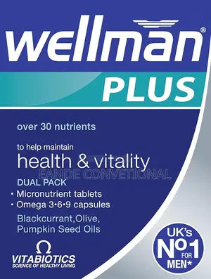 Wellman Plus Multivitamins for Men.