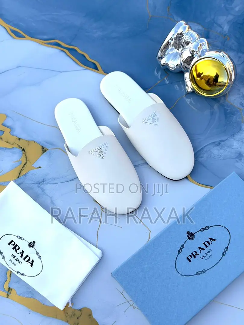 White Version of Prada Men’S Sandals