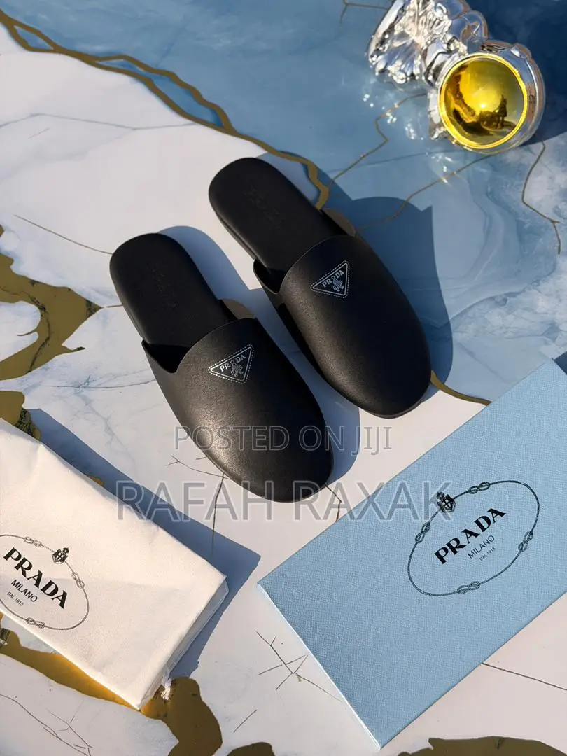 White Version of Prada Men’S Sandals