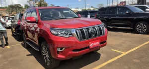 Toyota Land Cruiser Prado 2021 Red