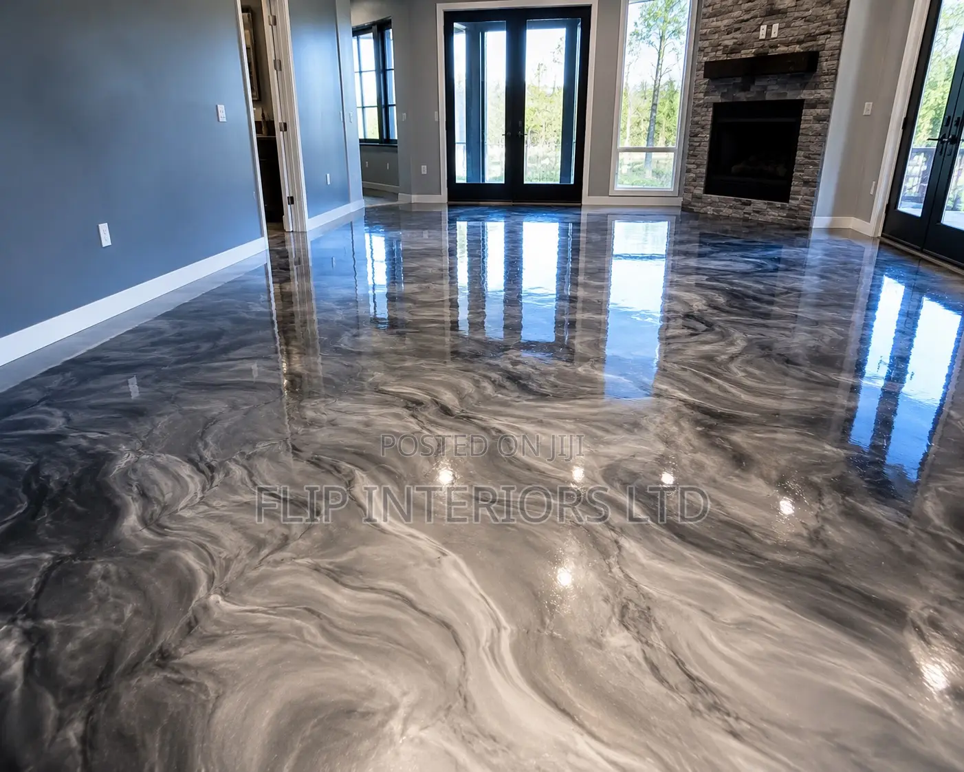 Metallic Epoxy Floor Design Luxury Surface Coating Solutions